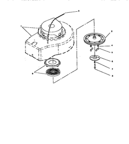 Part Location Diagram of 92-4934 Lawn Boy Spring-Brake